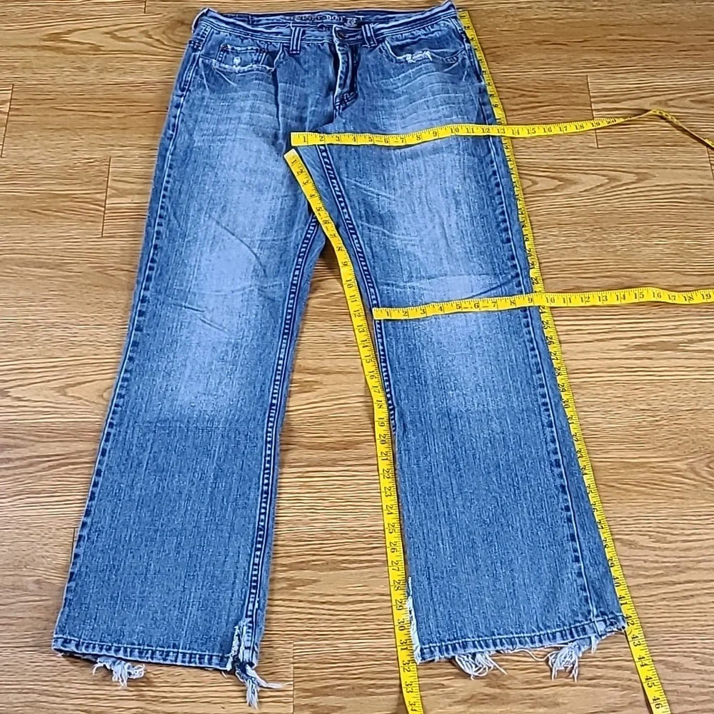 URBAN UP PIPELINE 32x32 MENS VITAGE DENIM FADED STRIGHT JEANS